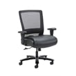Scranton & Co Modern Mesh Desk Chair in Black (400lb)