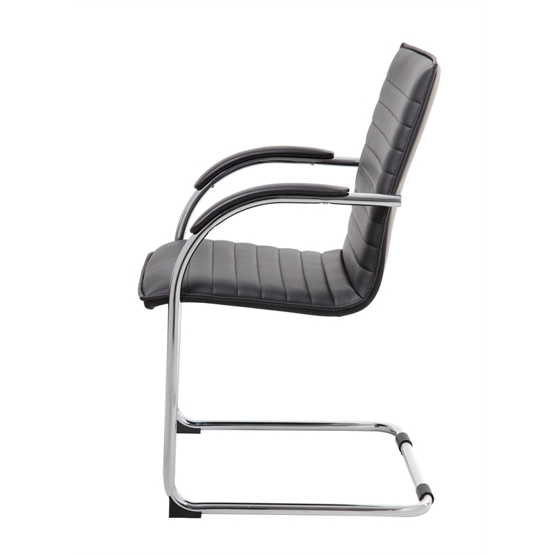Scranton & Co Chrome Frame Side Chair (2 Pack)