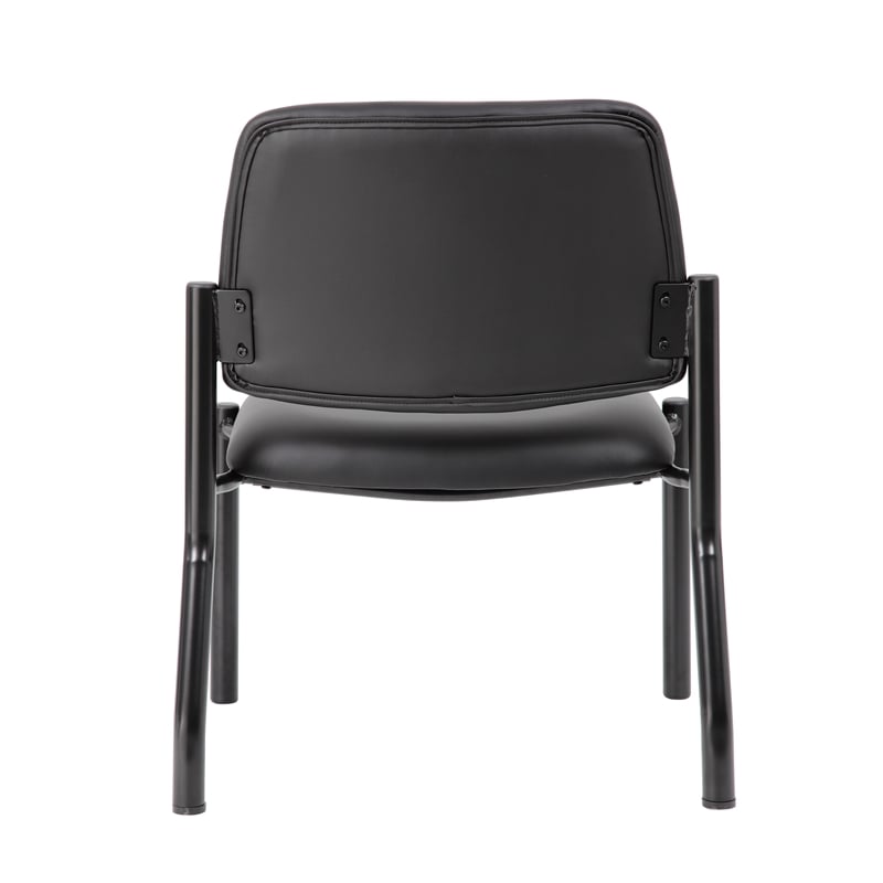 Scranton & Co Antimicrobial Armless Guest Chair in 400 lb. weight capacity