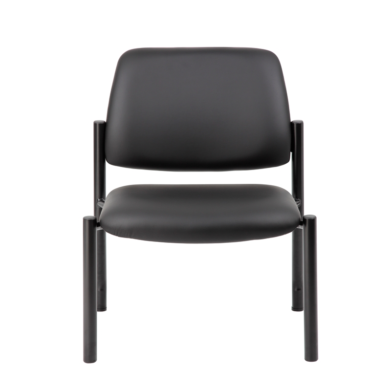 Scranton & Co Antimicrobial Armless Guest Chair in 400 lb. weight capacity