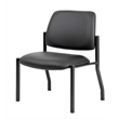 Scranton & Co Antimicrobial Armless Guest Chair in 400 lb. weight capacity