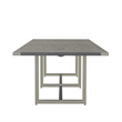 Scranton & Co Conference Table Sitting Height - 12' Stone Gray