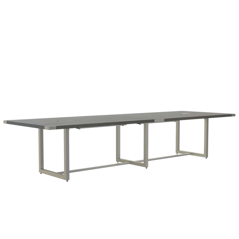 Scranton & Co Conference Table Sitting Height - 12' Stone Gray