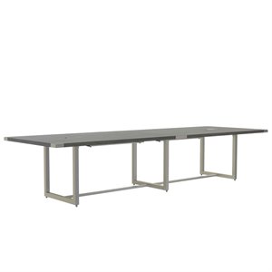 scranton & co conference table sitting height - 12' stone gray