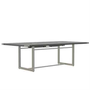 scranton & co conference table sitting height - 8' stone gray