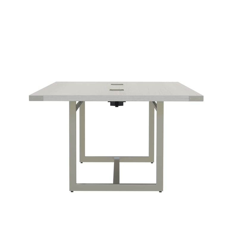 Scranton & Co Conference Table Sitting Height - 8' White Ash