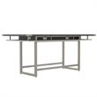 Scranton & Co Conference Table Standing Height - 8' Stone Gray