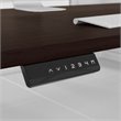 Scranton & Co Furniture 72W x 30D Height Adjustable Desk in Black Walnut