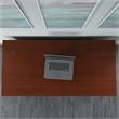Scranton & Co Furniture 60W x 30D Office Desk in Mahogany