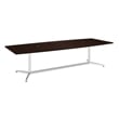 Scranton & Co Furniture 120W Boat Shaped Conference Table in Cherry