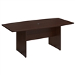 Scranton & Co Furniture 72W x 36D Boat Shaped Wood Conference Table in Cherry