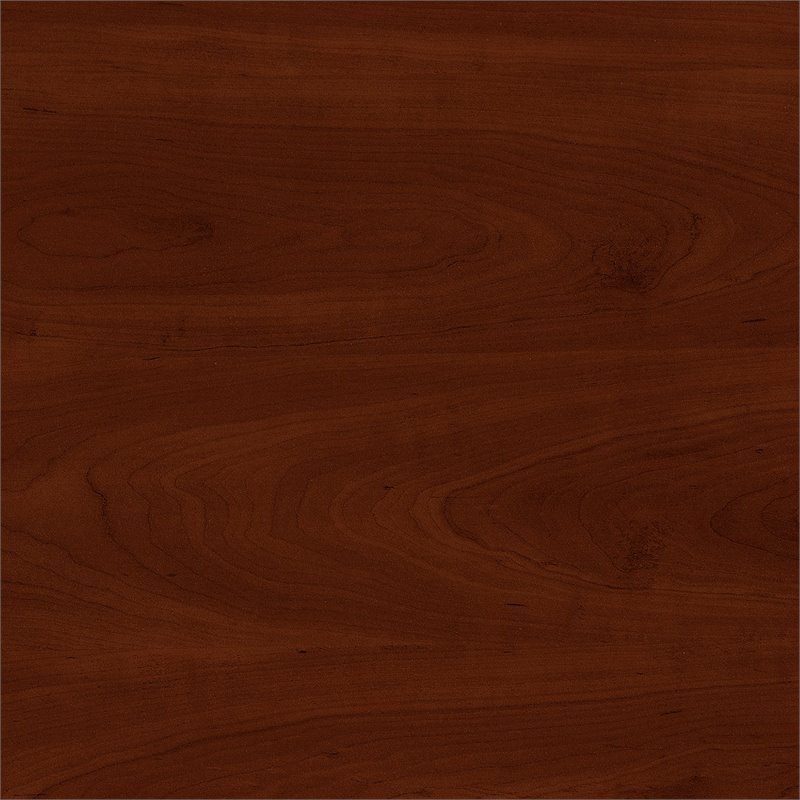 Scranton & Co Furniture 3 Person L Shaped Cubicle in Cherry