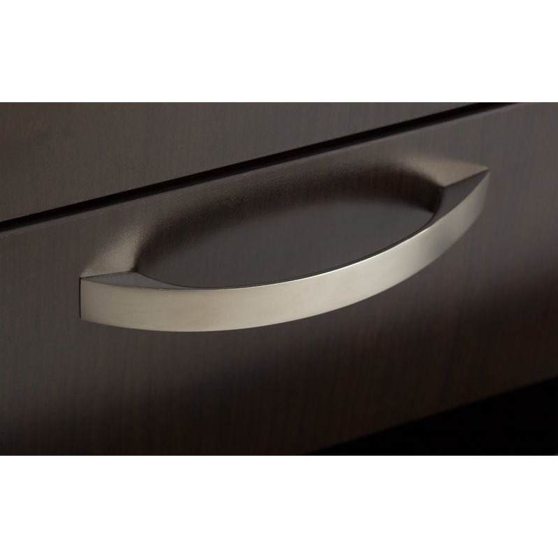 Scranton & Co Furniture 60W Two Person Straight Desk Office Suite in Cherry