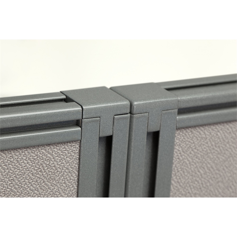 Scranton & Co Furniture L Shaped Desk for 2 in Cherry