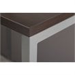 Scranton & Co Furniture L Shaped Desk for 2 in Cherry