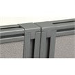 Scranton & Co Furniture L Shaped Desk for 2 in Cherry