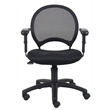 Scranton & Co Mesh Back Task Office Chair with Adjustable Arms