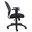 Scranton & Co Mesh Back Task Office Chair with Adjustable Arms