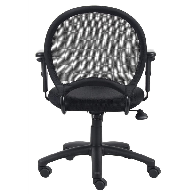 Scranton & Co Mesh Back Task Office Chair with Adjustable Arms