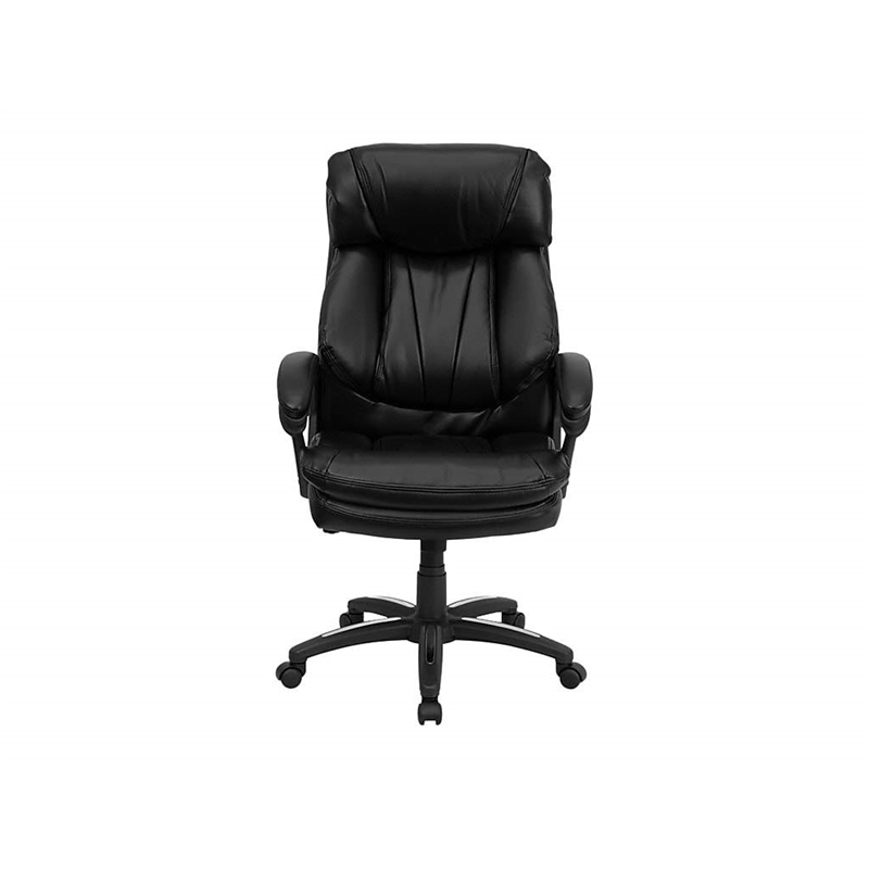 Scranton & Co High Back Contemporary Executive Office Chair in Black
