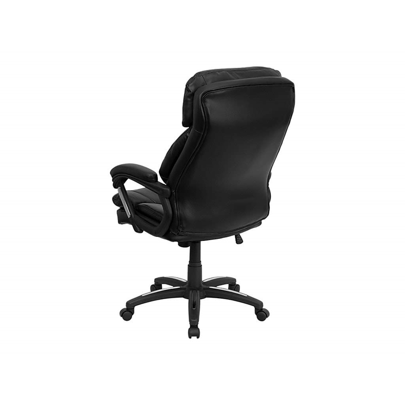 Scranton & Co High Back Contemporary Executive Office Chair in Black