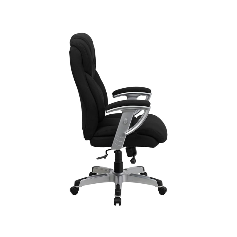 Scranton & Co Contemporary Office Chair with Arms in Black
