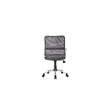 Scranton & Co Contemporary Mesh Back with Pewter Task Office Chair in Grey