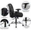 Scranton & Co High Mesh Back Office Office Swivel Chair in Black