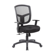 Scranton & Co Contemporary Contract Mesh Task Chair in Black