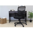 Scranton & Co Contemporary Contract Mesh Task Chair in Black
