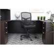 Scranton & Co Contemporary Contract Mesh Task Chair in Black