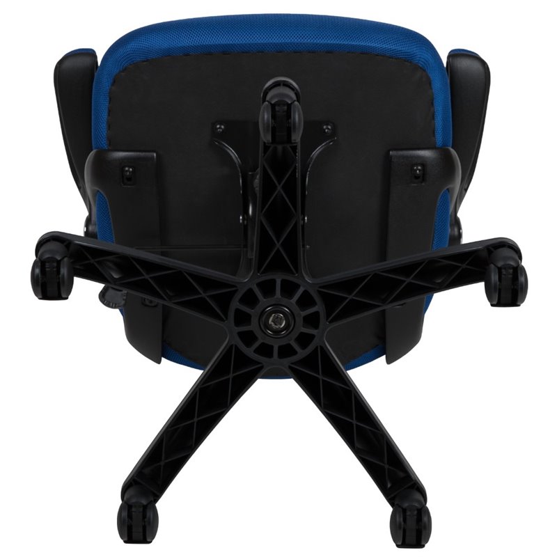 Scranton & Co High-Back Ergonomic Mesh Office Swivel Chair in Blue