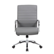 Scranton & Co Modern Modern Executive Conference Chair in Grey