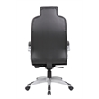 Scranton & Co Contemporary Executive Hinged Arm Chair in Black