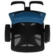 Scranton & Co High Back Ergonomic Mesh Office Swivel Chair in Blue and Black