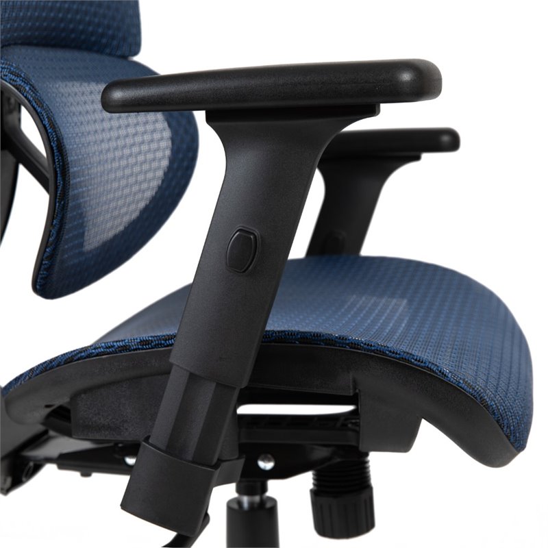 Scranton & Co High Back Ergonomic Mesh Office Swivel Chair in Blue