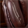 Scranton & Co Executive Office Chair in Brown Bonded Leather