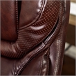 Scranton & Co Executive Office Chair in Brown Bonded Leather