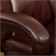 Scranton & Co Executive Office Chair in Brown Bonded Leather
