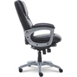 Scranton & Co Executive Office Chair in Black Bonded Leather