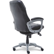 Scranton & Co Executive Office Chair in Black Bonded Leather
