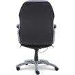 Scranton & Co Executive Office Chair in Black Bonded Leather