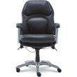 Scranton & Co Executive Office Chair in Black Bonded Leather