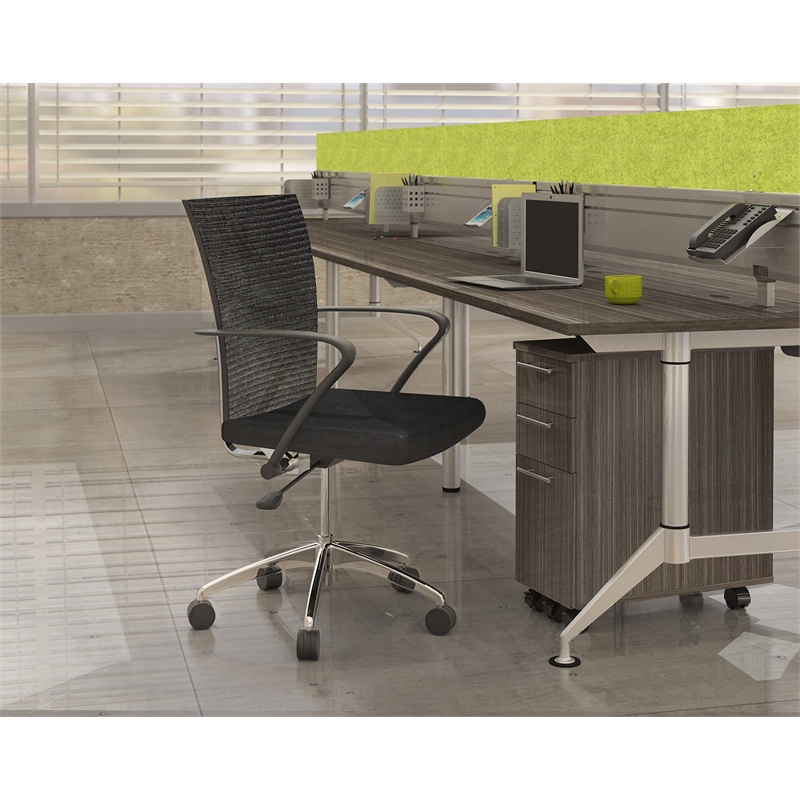 Scranton & Co Training Series Height Adjustable Task Chair in Black
