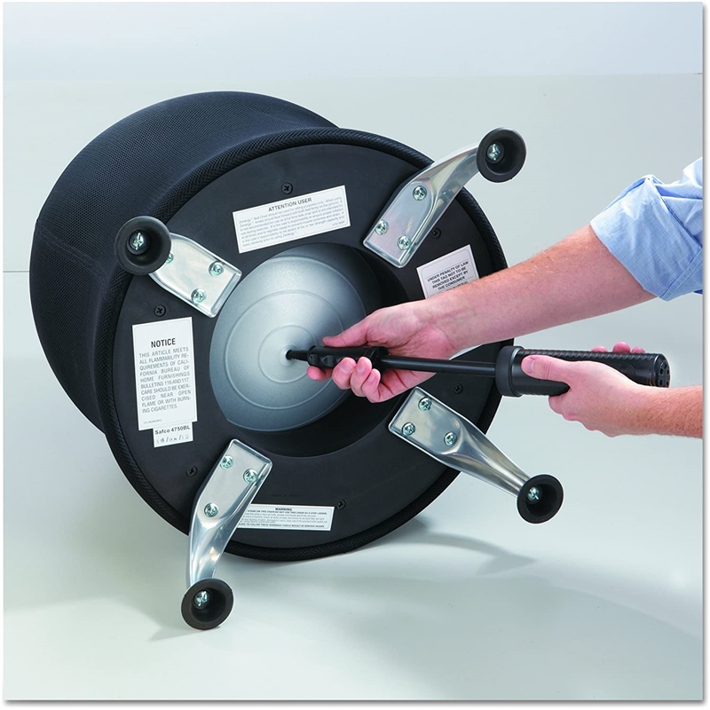 Scranton & Co Contemporary Seating Ball Chair in Black