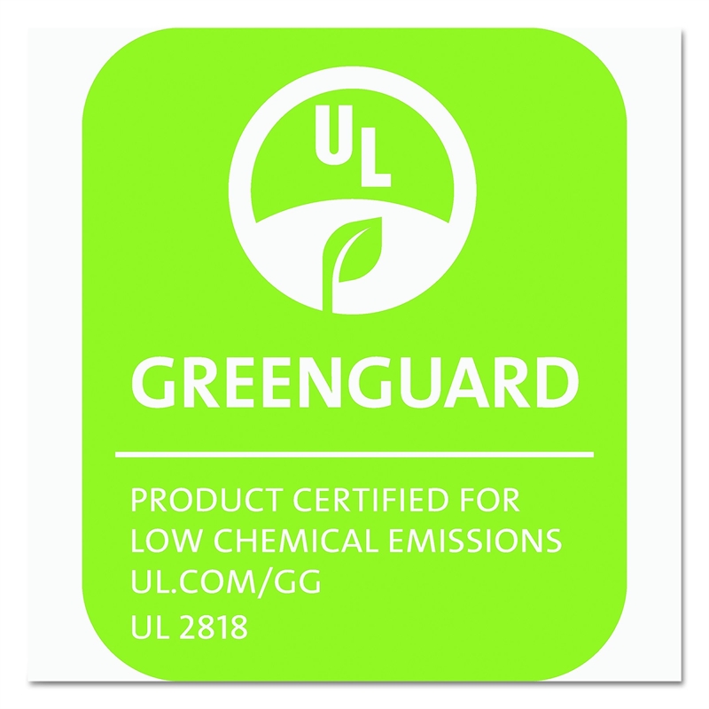 Scranton & Co Low Profile Vinyl Upholstered Ball Chair in Black