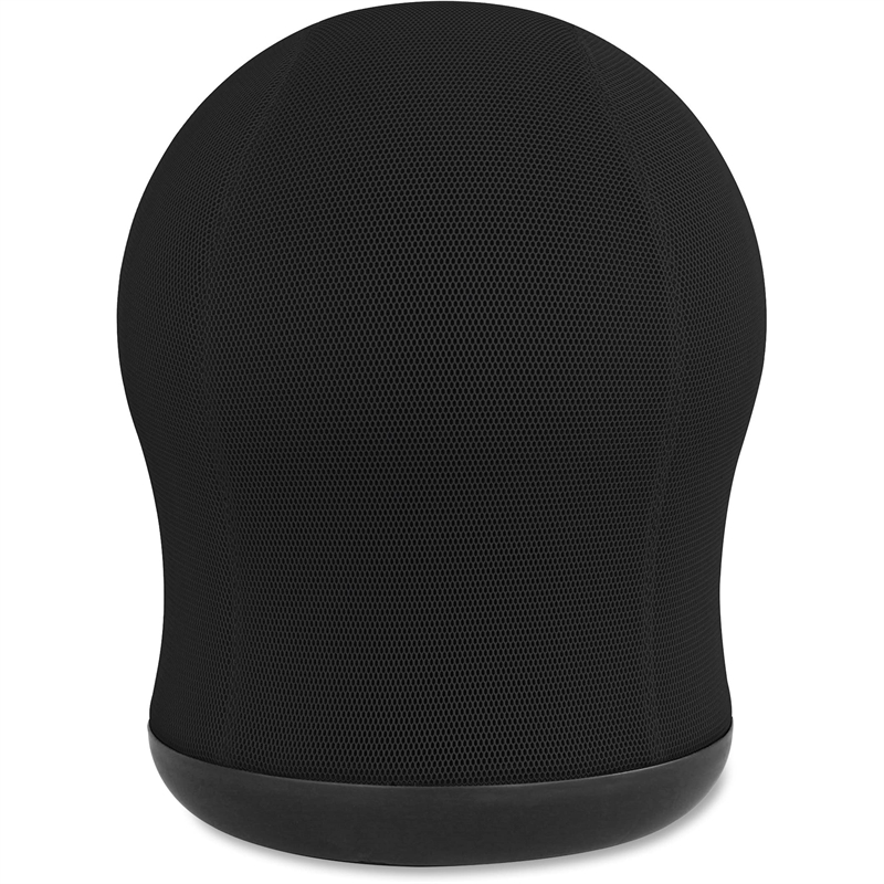 Scranton & Co Contemporary Swivel Ball Office Chair in Black