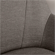 Scranton & Co Modern Home Office Chair  in Soft Medium Gray Fabric