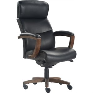 Scranton & Co Contemporary Modern Executive Office Chair Black