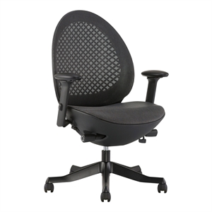 Scranton & Co Contemporary Executive Office Chair in Black